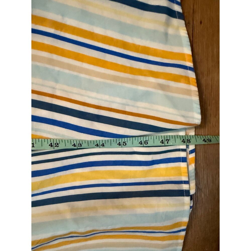 Eloquii Blue & Yellow Striped Dress Size Striped 16 - Picture 8 of 10